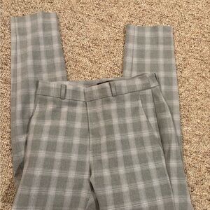 Banana Republic Women's Gray Checkered Dress Pants NWT